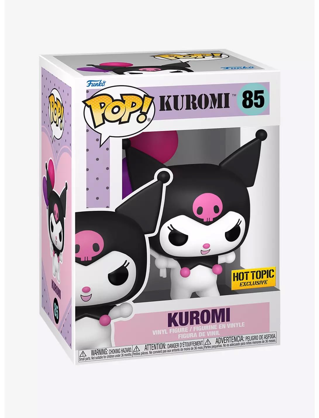 Foto 4 pulgar | Figura De Colección Funko Pop! Kuromi Con Globos #85 - Venta Internacional.