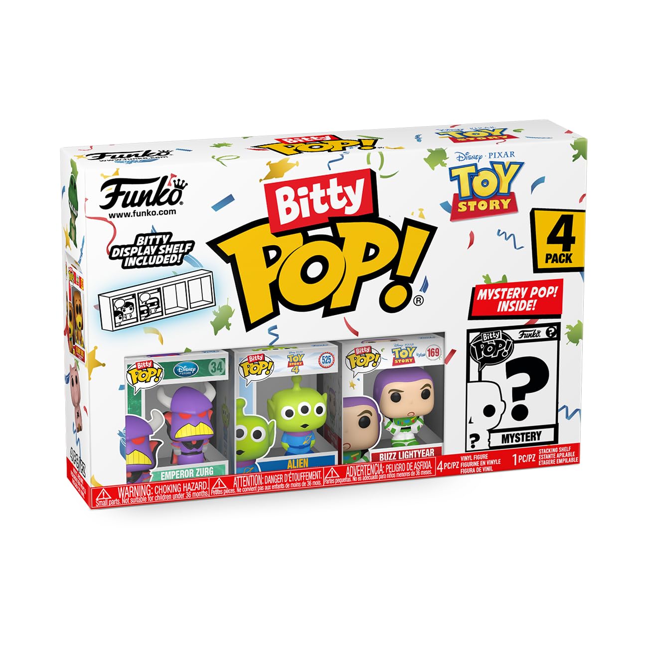 Foto 4 pulgar | Paquete De 4 Minijuguetes Coleccionables Funko Bitty Pop! Toy Story - Venta Internacional.