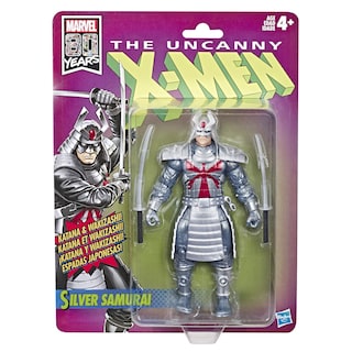 Foto 2 | Figura de Acción Toy Marvel Retro en Escala 6 Samurai X-Men Plateado - Venta Internacional