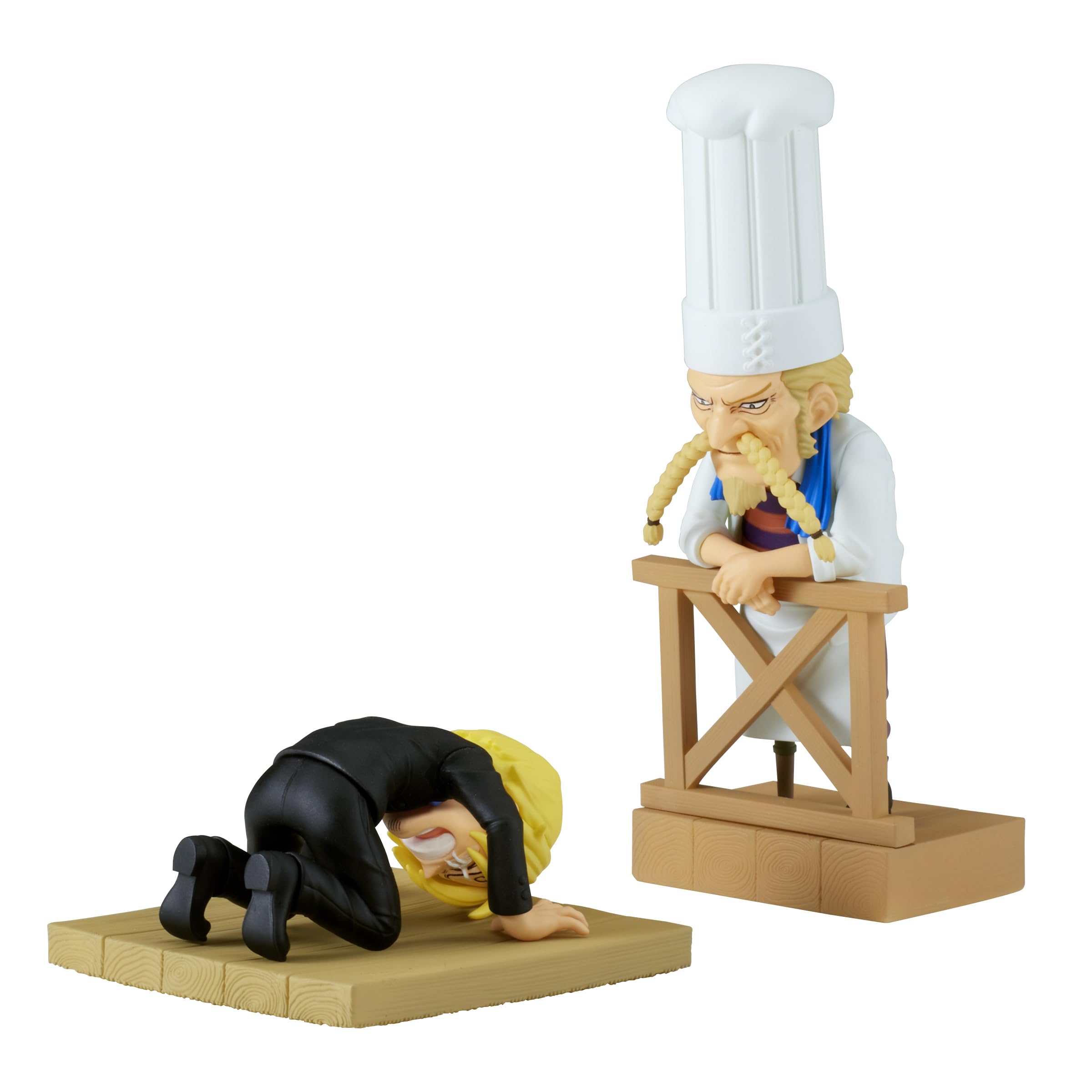 Figura Banpresto One Piece Log Stories Sanji & Zeff 2 - Venta Internacional.