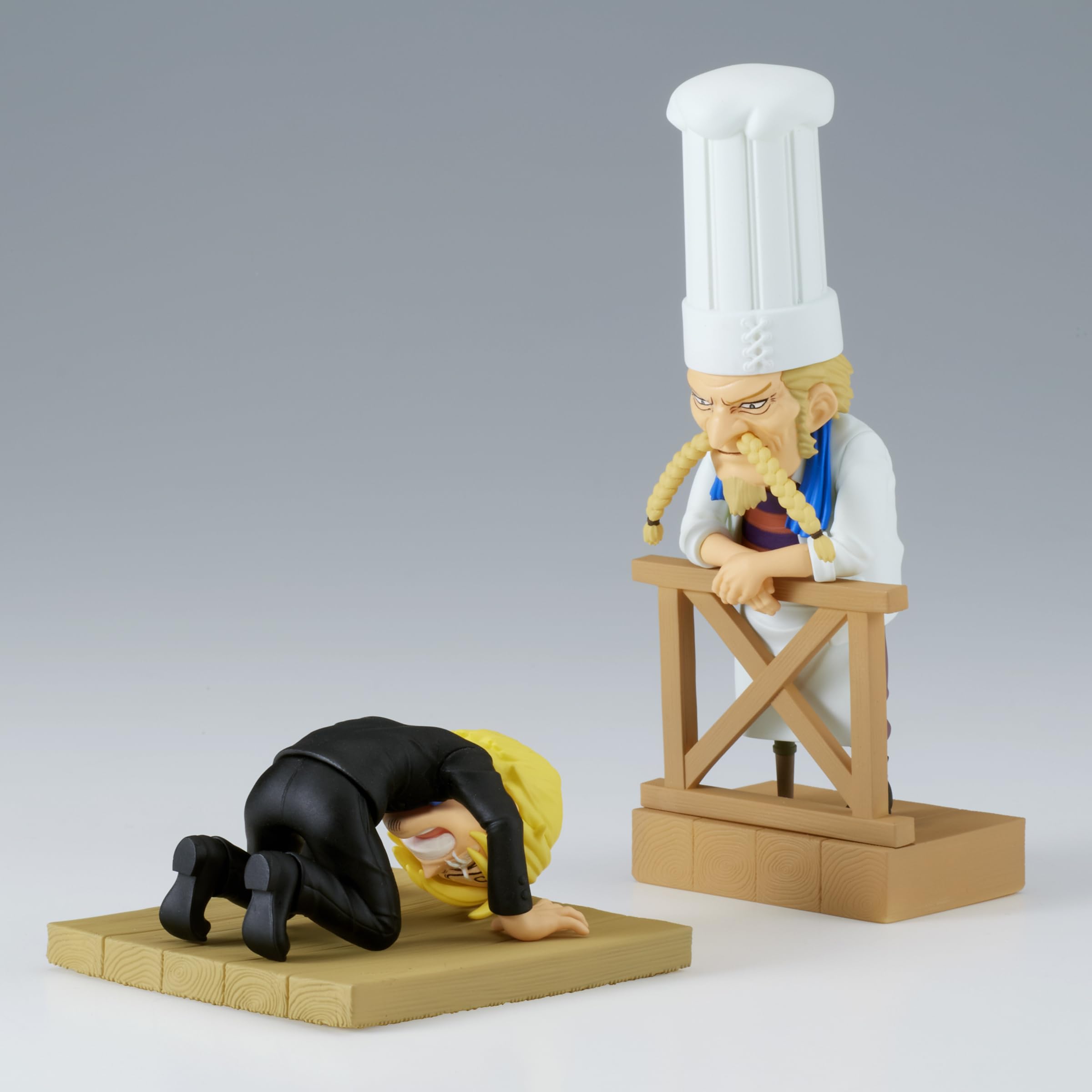 Foto 3 pulgar | Figura Banpresto One Piece Log Stories Sanji & Zeff 2 - Venta Internacional.