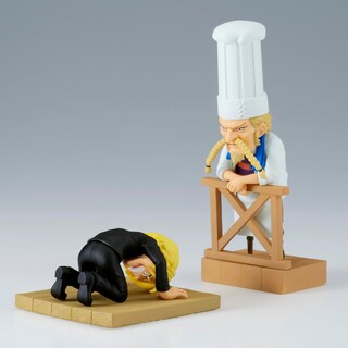 Foto 2 | Figura Banpresto One Piece Log Stories Sanji & Zeff 2 - Venta Internacional.