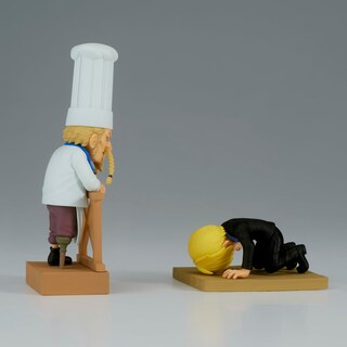 Foto 3 | Figura Banpresto One Piece Log Stories Sanji & Zeff 2 - Venta Internacional.