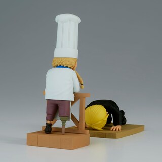 Foto 4 | Figura Banpresto One Piece Log Stories Sanji & Zeff 2 - Venta Internacional.
