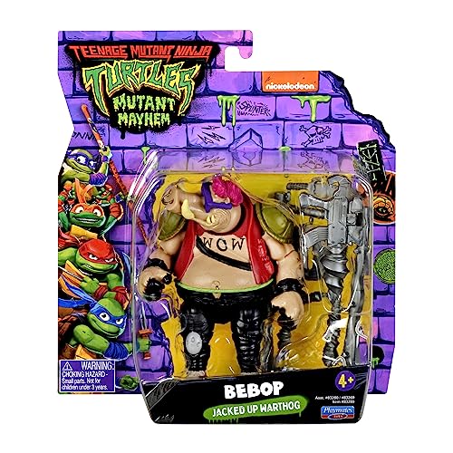 Foto 2 | Figura De Acción Teenage Mutant Ninja Turtles Bebop 11 Cm - Venta Internacional.