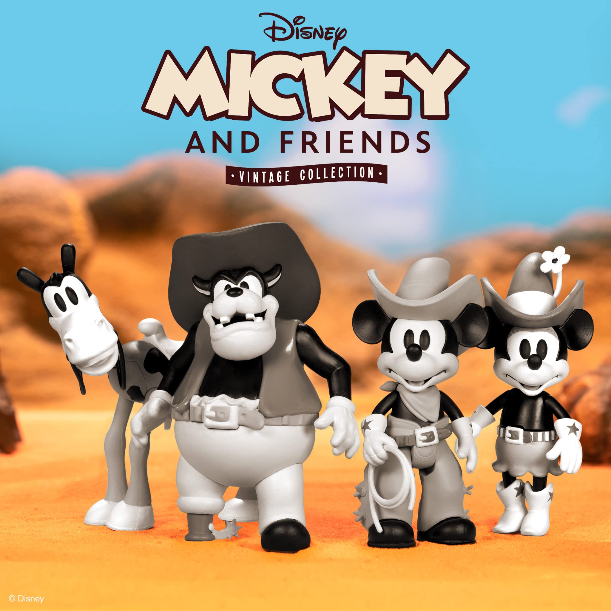 Foto 5 pulgar | Figura De Acción Super7 Disney Mickey Y Sus Amigos Peg-leg Pete - Venta Internacional.