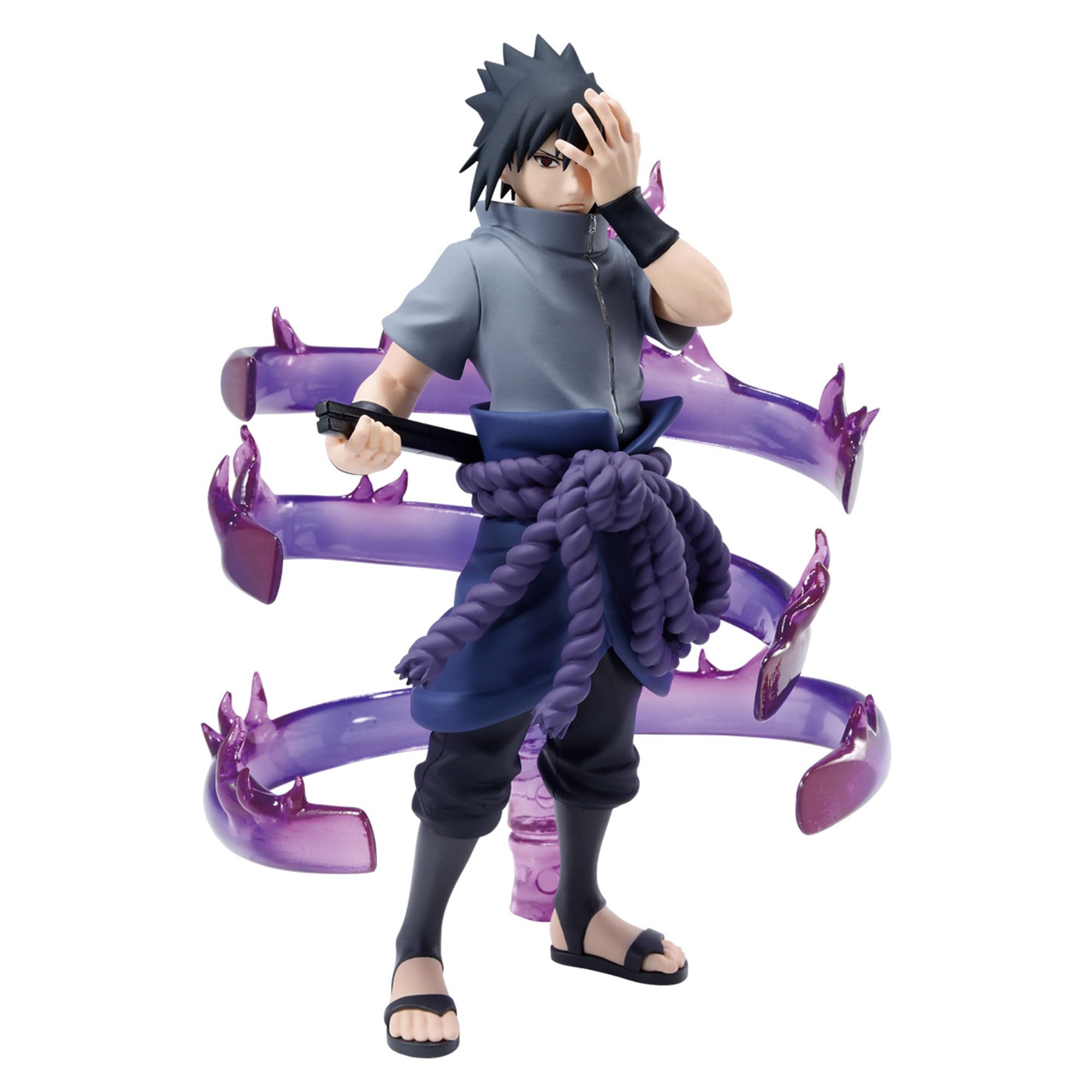 Foto 2 pulgar | Figura Banpresto Naruto Shippuden Uchiha Sasuke Ii - Venta Internacional.