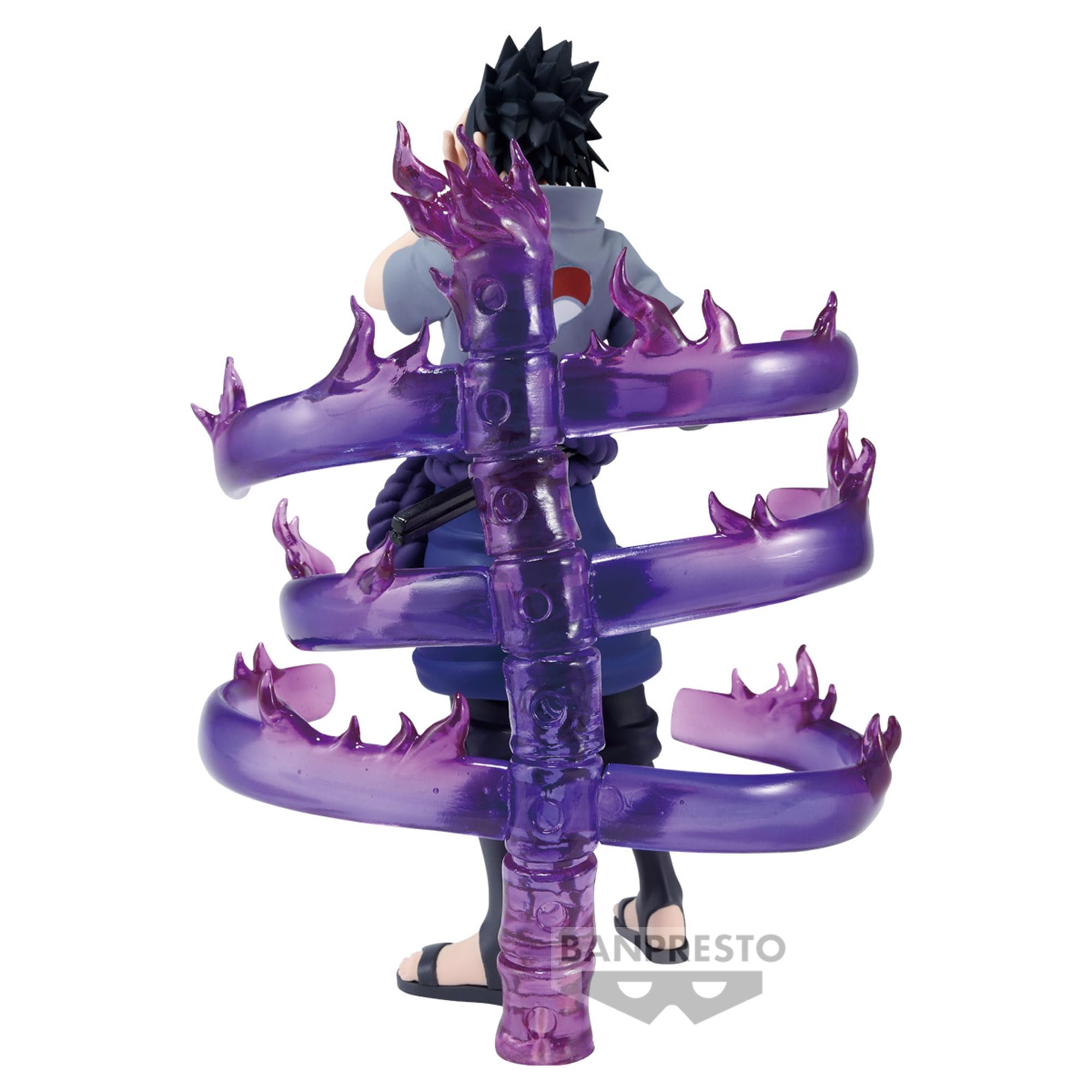 Foto 5 pulgar | Figura Banpresto Naruto Shippuden Uchiha Sasuke Ii - Venta Internacional.