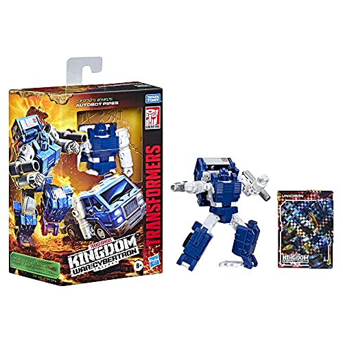 Foto 3 | Figura Kingdom Deluxe Autobot Pipes, Para Niños De 8 Años En Adelante, 5.5 Pulgadas - Venta Internacional.