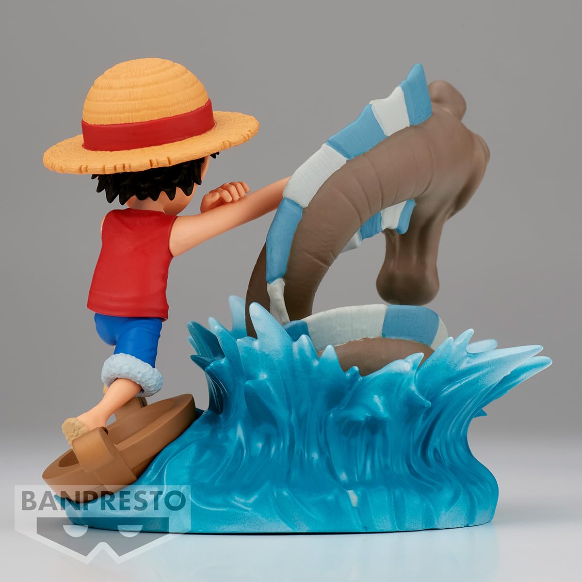 Foto 6 pulgar | Figura Banpresto One Piece Log Stories Monkey D. Luffy Contra Sea Monster - Venta Internacional.