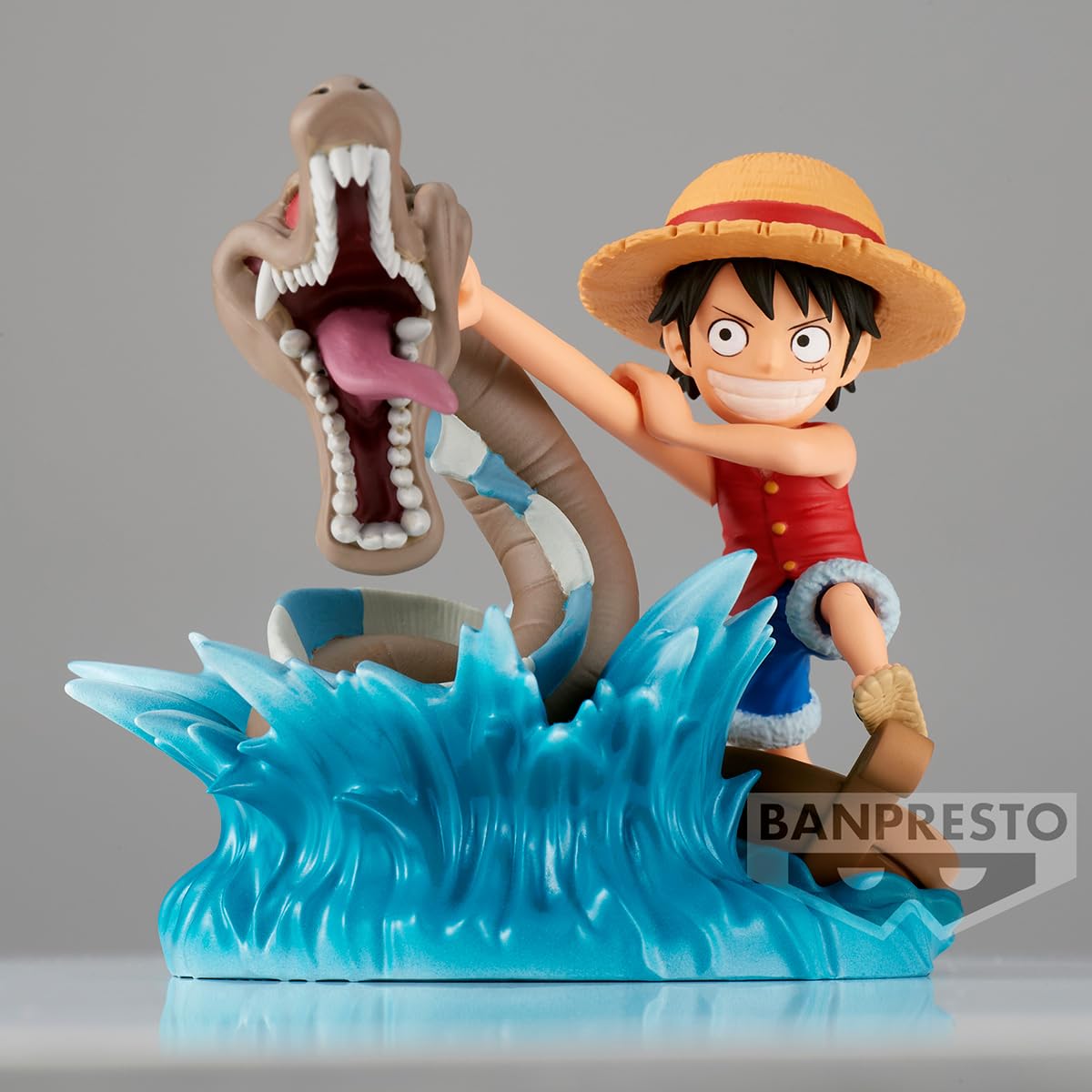 Foto 7 pulgar | Figura Banpresto One Piece Log Stories Monkey D. Luffy Contra Sea Monster - Venta Internacional.