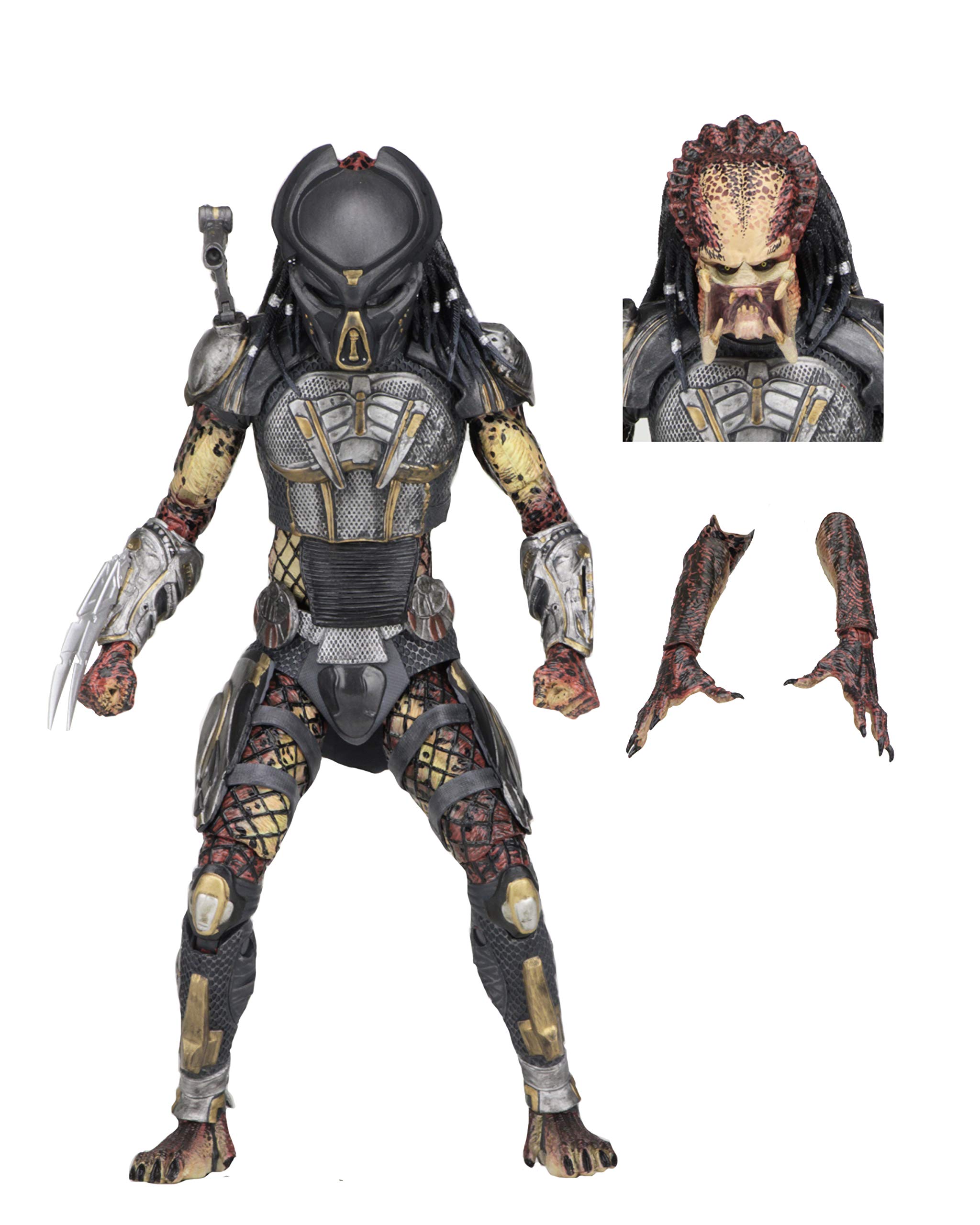 Foto 1 | Figura De Acción Neca Predator (2018) Ultimate Fugitive 7 Pulgadas - Venta Internacional.