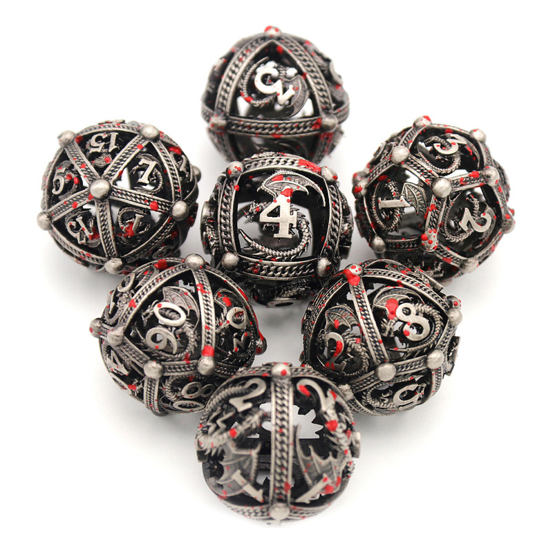 Accesorios De Juego De Mesa Metal Dice Chips Para Todas Las Edades - Venta Internacional.