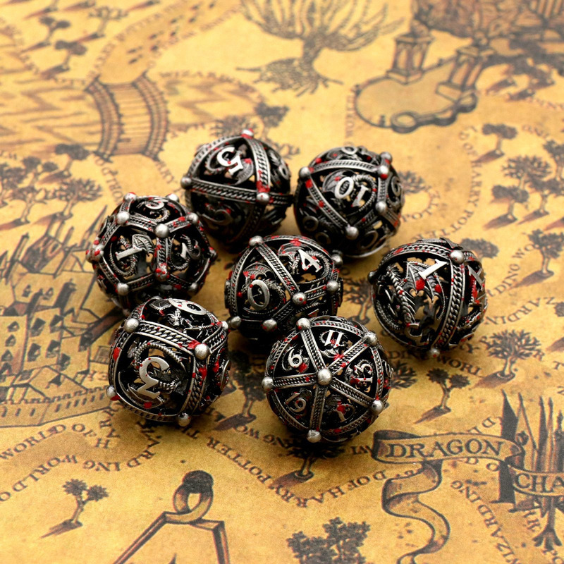 Foto 4 pulgar | Accesorios De Juego De Mesa Metal Dice Chips Para Todas Las Edades - Venta Internacional.