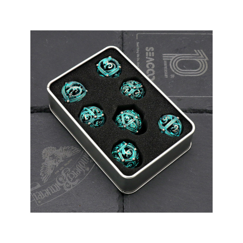 Foto 6 | Accesorios De Juego De Mesa Metal Dice Chips Para Todas Las Edades - Venta Internacional.