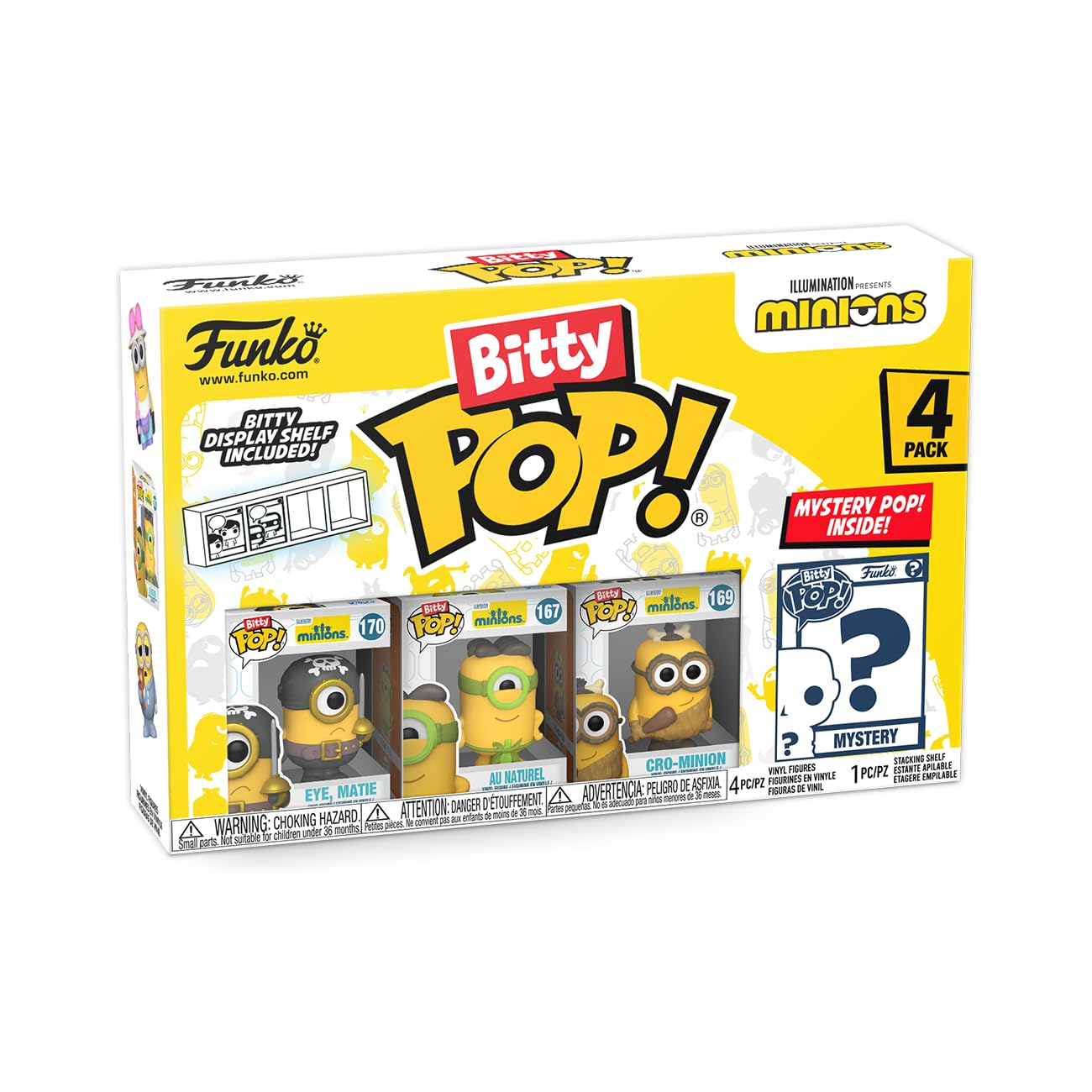 Foto 4 pulgar | Paquete De 4 Minijuguetes Coleccionables Funko Bitty Pop! Esbirros - Venta Internacional.
