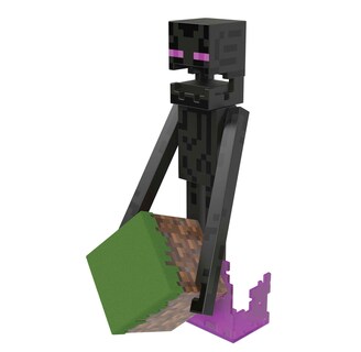 Foto 2 | Figura De Acción Mattel Minecraft Diamond Level Enderman 14 Cm - Venta Internacional.