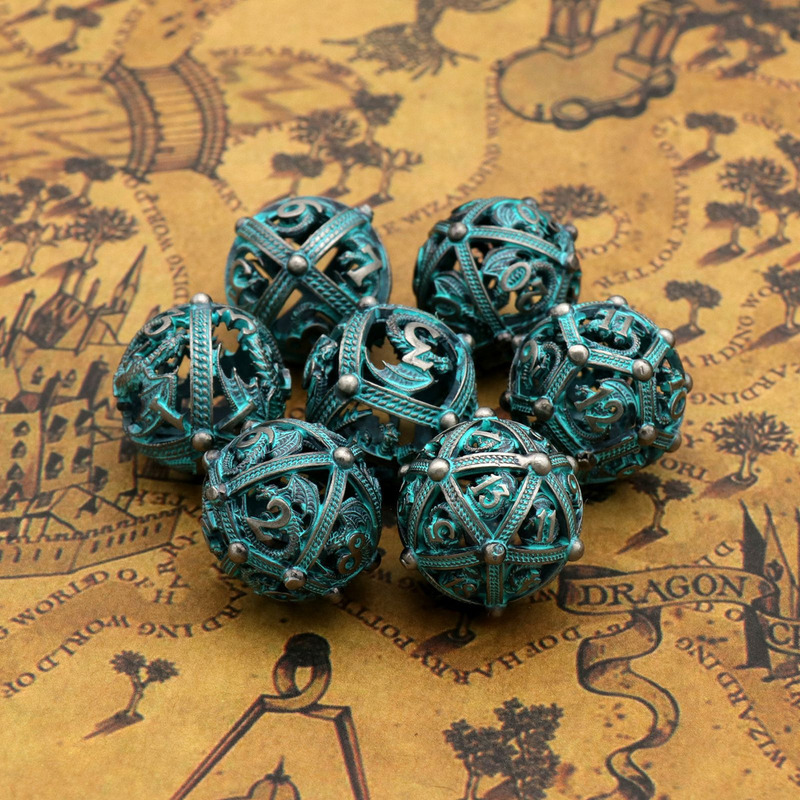 Foto 3 | Accesorios De Juego De Mesa Metal Dice Chips Para Todas Las Edades - Venta Internacional.