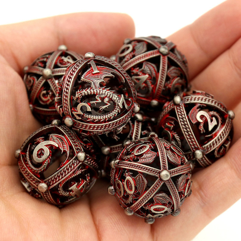 Foto 4 | Accesorios De Juego De Mesa Metal Dice Chips Para Todas Las Edades - Venta Internacional.