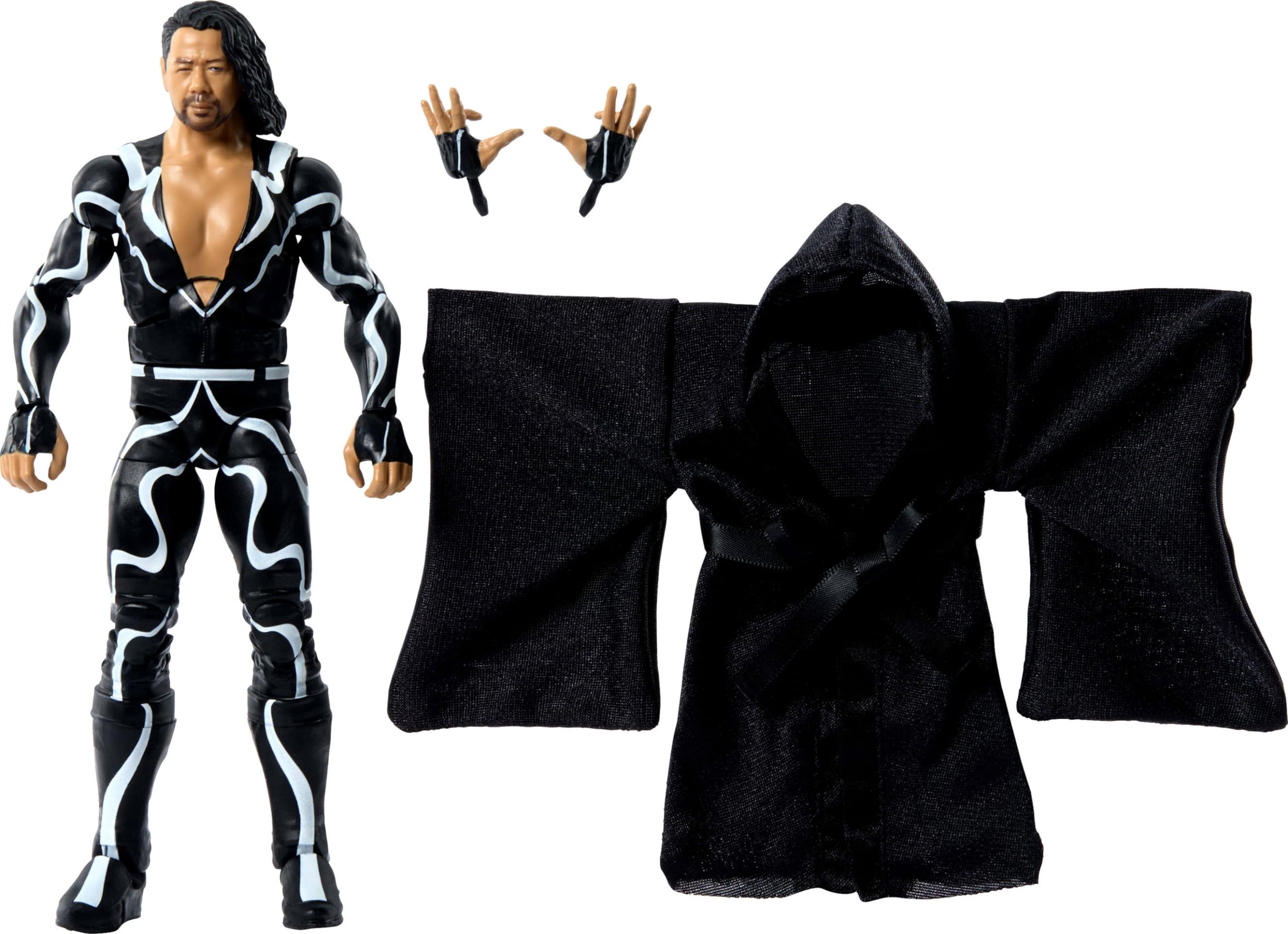 Figura de Acción Mattel Wwe Elite Shinsuke Nakamura de 6" - Venta Internacional