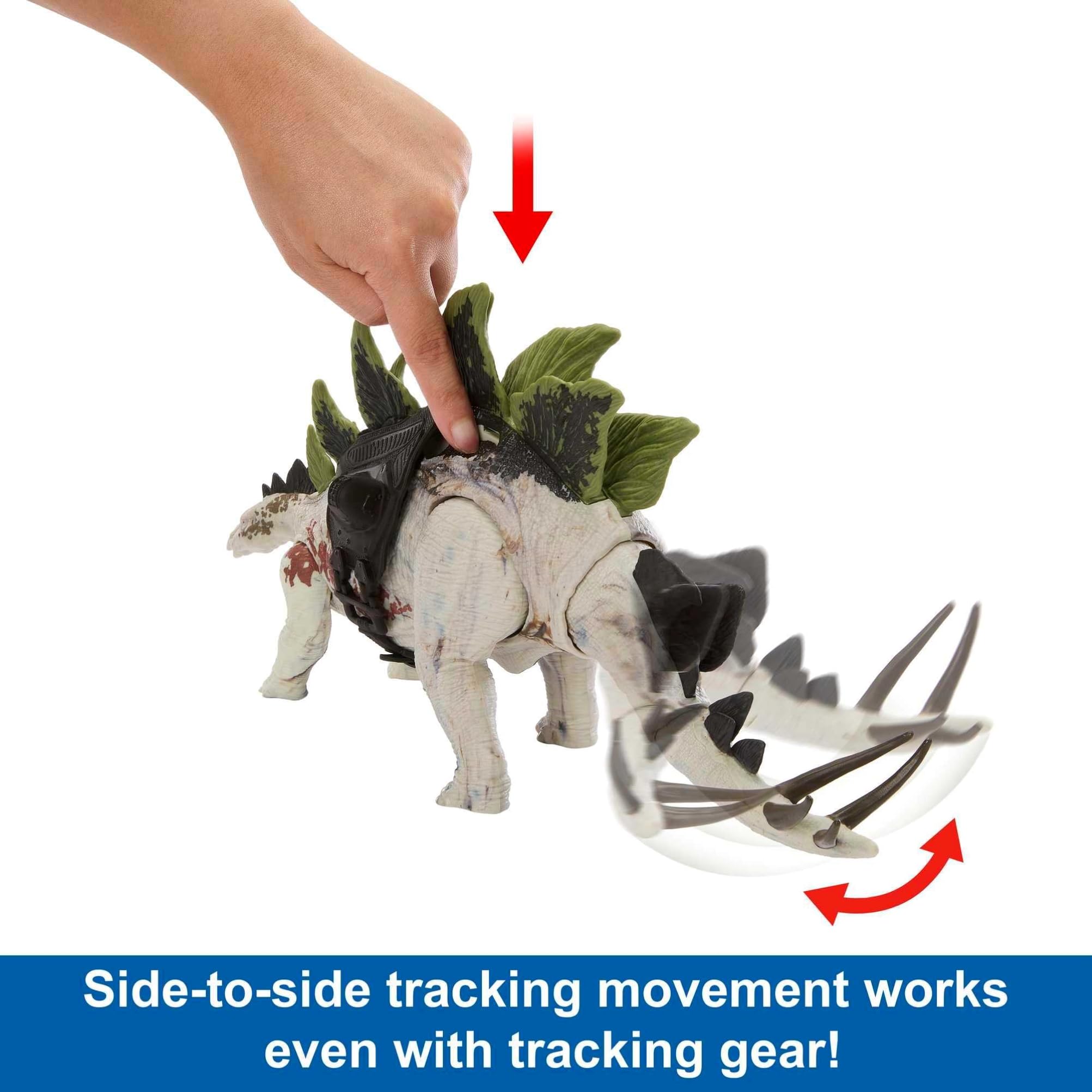Foto 5 pulgar | Figura de Acción Toy Mattel Jurassic World Dominion Stegosaurus - Venta Internacional