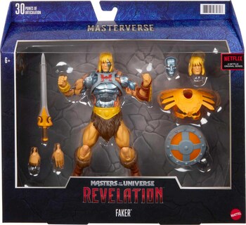 Foto 2 | Figura de Acción Masters Of The Universe Masterverse Faker - Venta Internacional