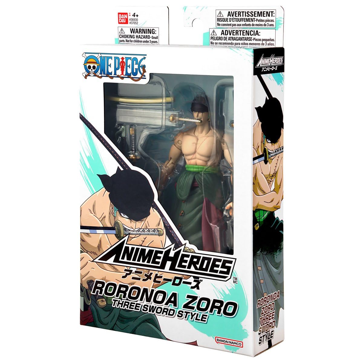 Foto 4 pulgar | Figura De Acción Anime Heroes One Piece Roronoa Zoro 16,5 Cm - Venta Internacional.