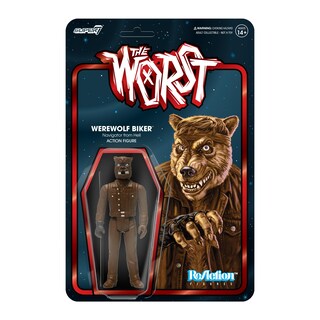 Foto 1 | Figura De Acción Super7 The Worst Reaction Werewolf Biker - Venta Internacional.