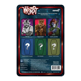 Foto 3 | Figura De Acción Super7 The Worst Reaction Werewolf Biker - Venta Internacional.
