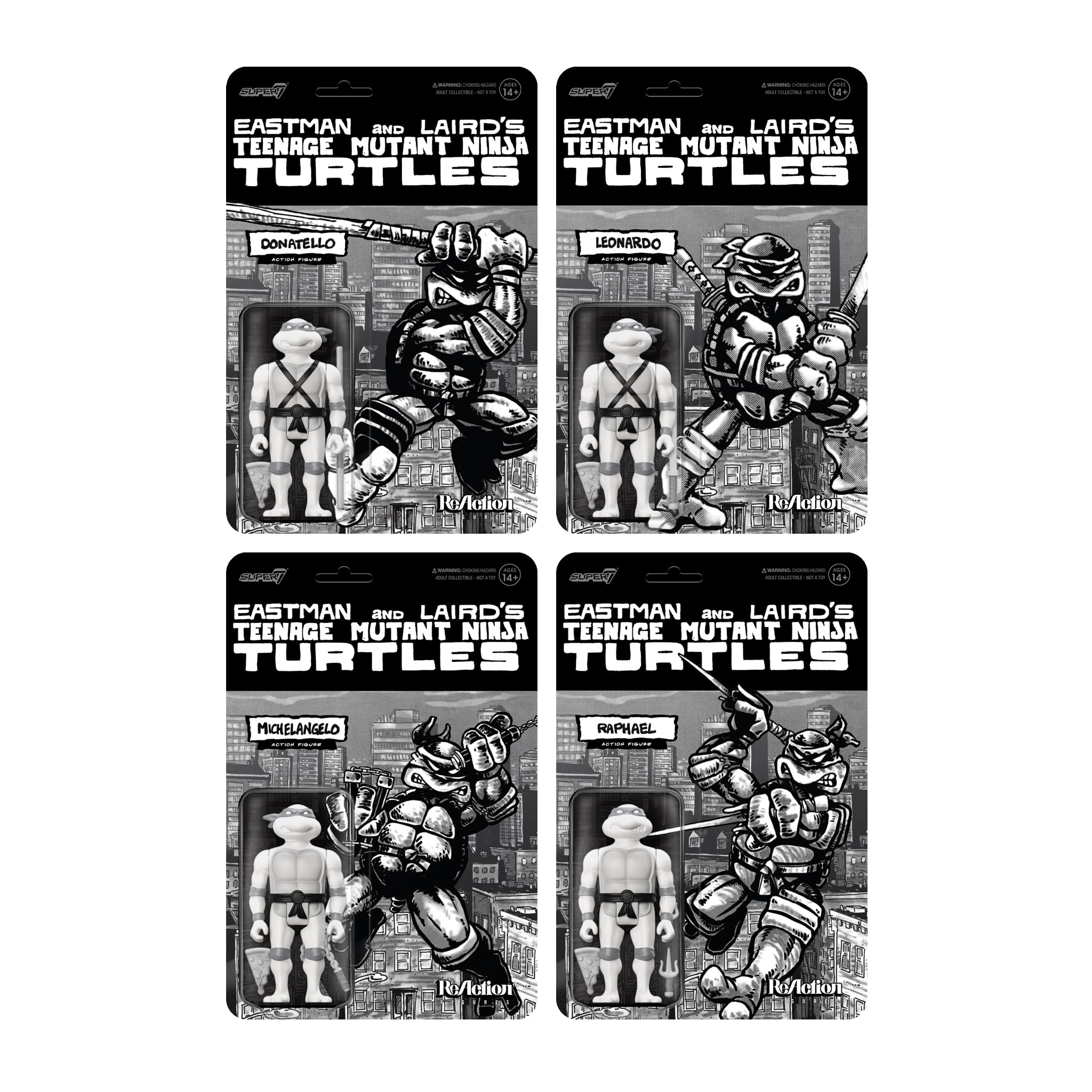 Foto 8 pulgar | Figura De Acción Super7 Teenage Mutant Ninja Turtles Raphael - Venta Internacional.