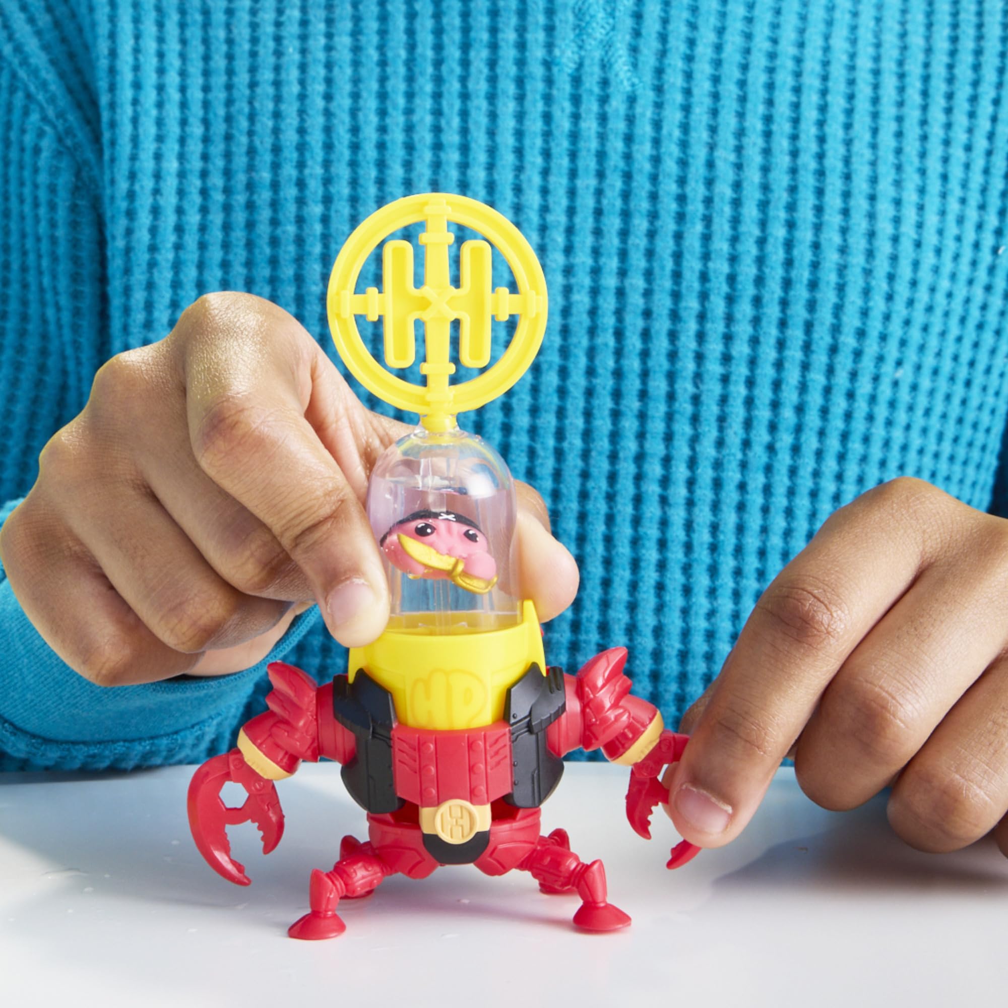 Foto 5 pulgar | Set De Batalla Hydro Pods Crab Aqua Armor Mech Suit Hasbro - Venta Internacional.