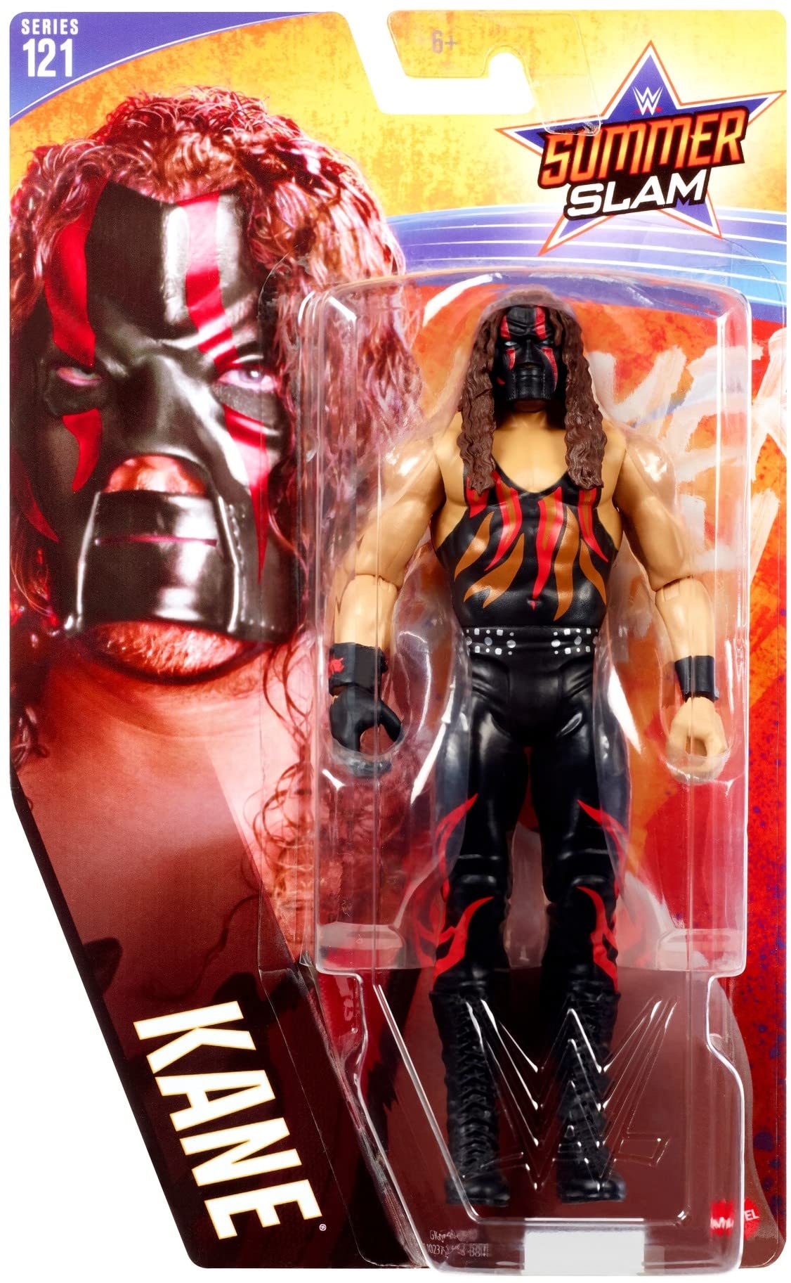 Foto 6 pulgar | Figura de Acción Mattel WWE Kane Series 121 - Venta Internacional