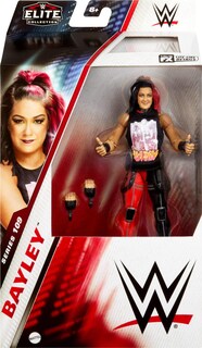 Foto 2 | Figura De Acción Mattel Wwe Elite Bayley De 6 Pulgadas Con Acceso. - Venta Internacional.