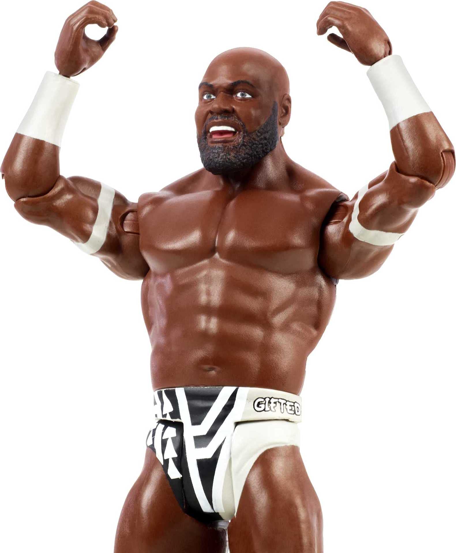 Foto 3 pulgar | Figura de Acción WWE Series 121 Apollo Crews 15 cm de Altura - Venta Internacional