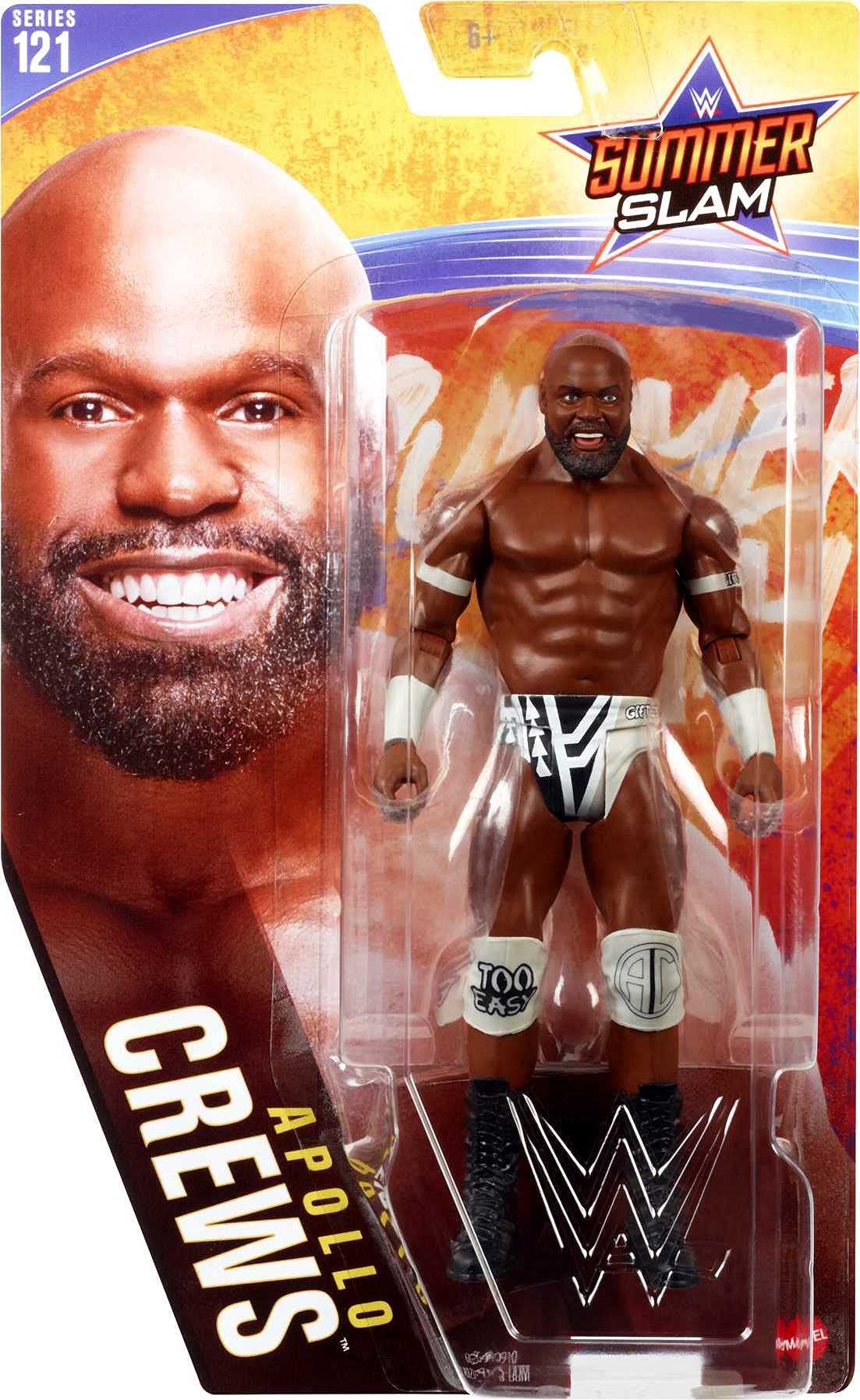 Foto 6 pulgar | Figura de Acción WWE Series 121 Apollo Crews 15 cm de Altura - Venta Internacional