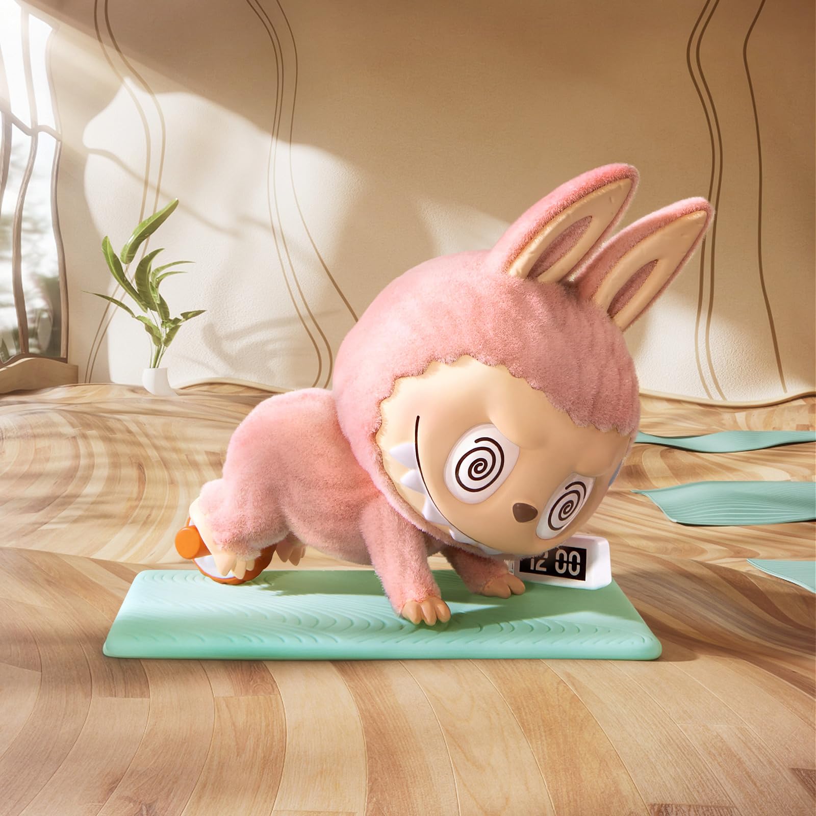 Foto 6 pulgar | Figura Pop Mart La Serie Monsters Lazy Yoga - Venta Internacional.