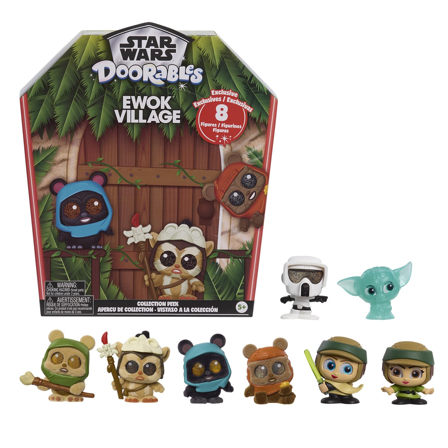 Doorables De Juguete Disney De La Colección Star Wars Ewok Village Para Mayores De 5 Años - Venta Internacional.