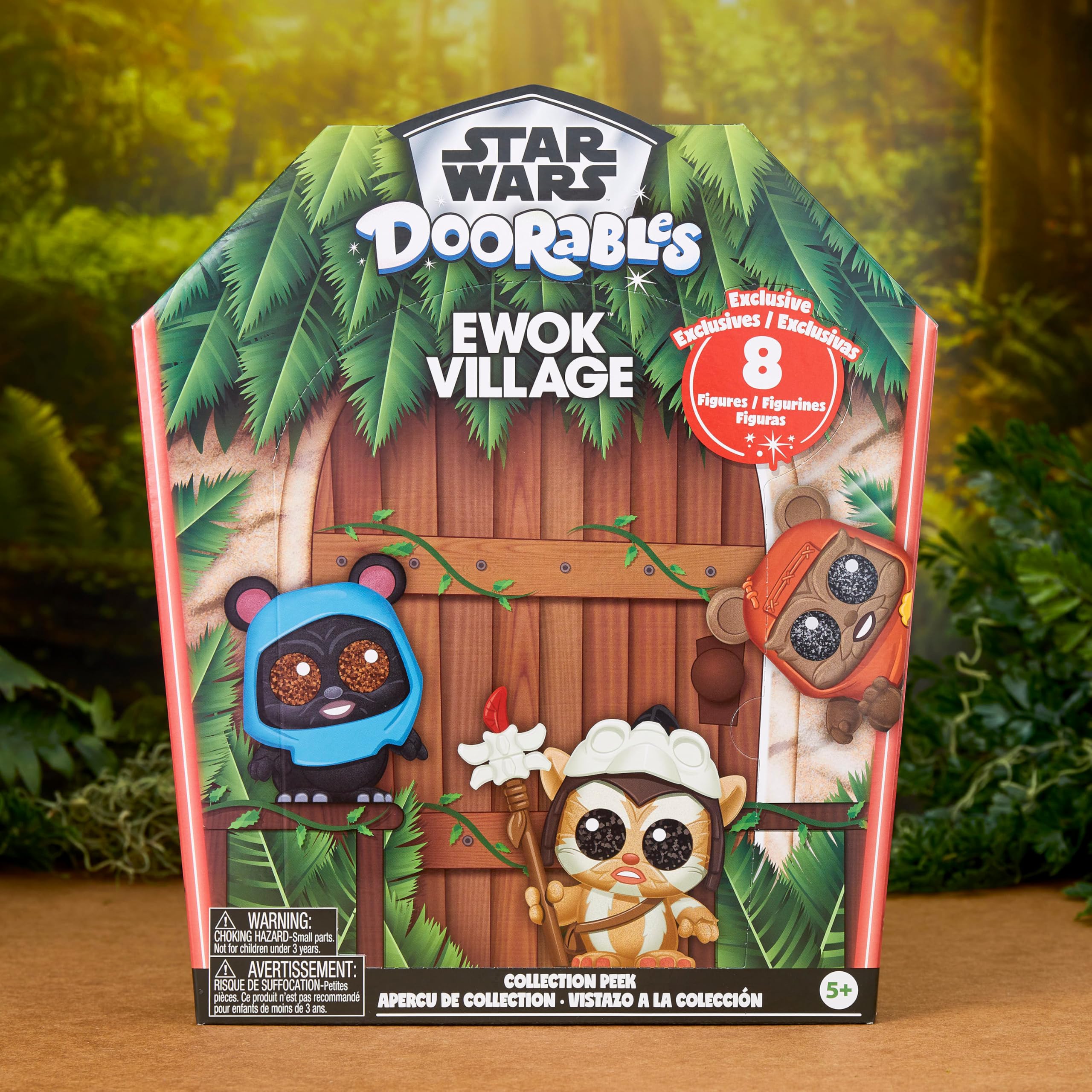 Foto 6 | Doorables De Juguete Disney De La Colección Star Wars Ewok Village Para Mayores De 5 Años - Venta Internacional.