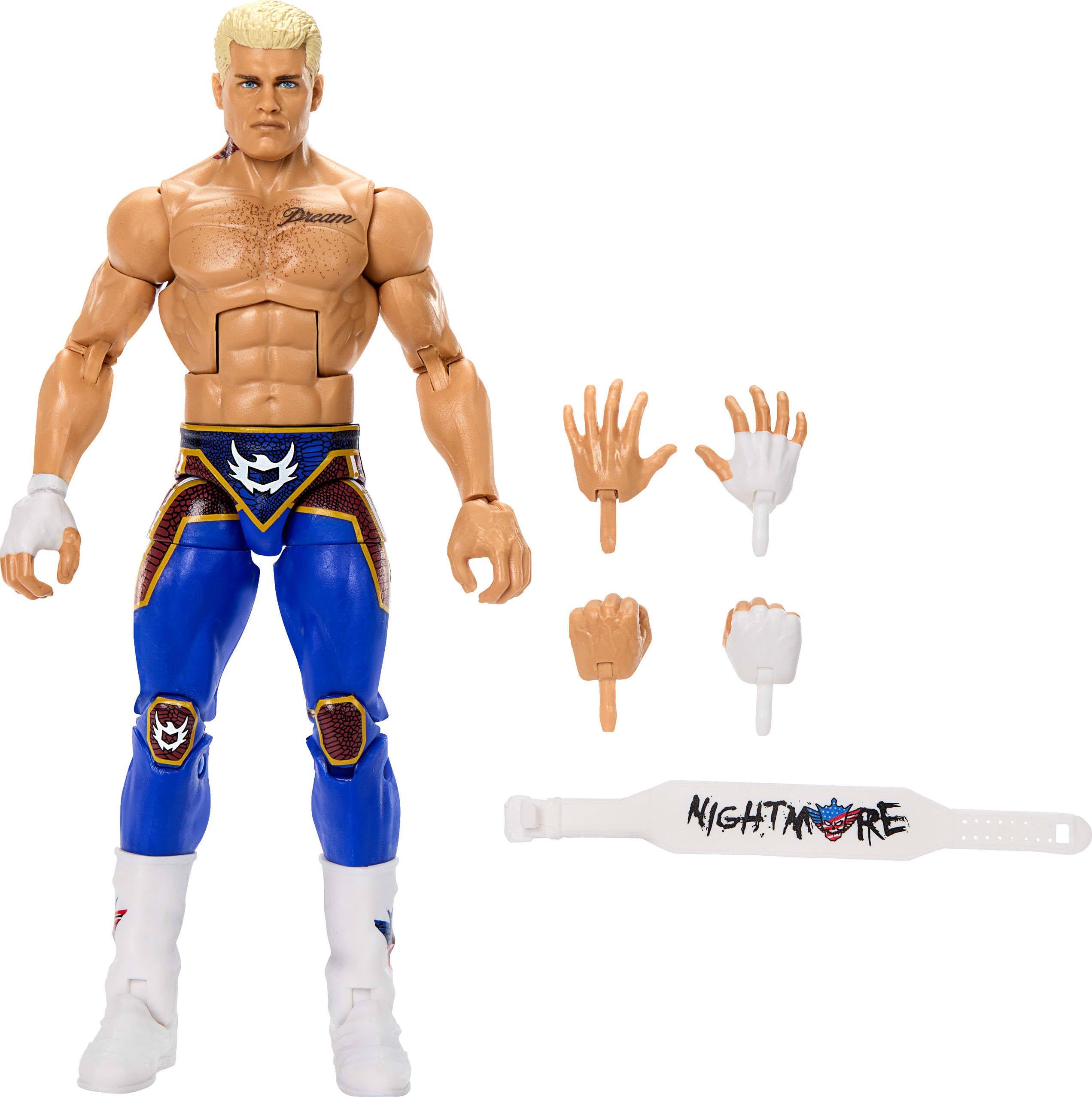 Foto 2 pulgar | Figura De Acción Mattel Wwe Top Picks Elite Cody Rhodes 15 Cm - Venta Internacional.
