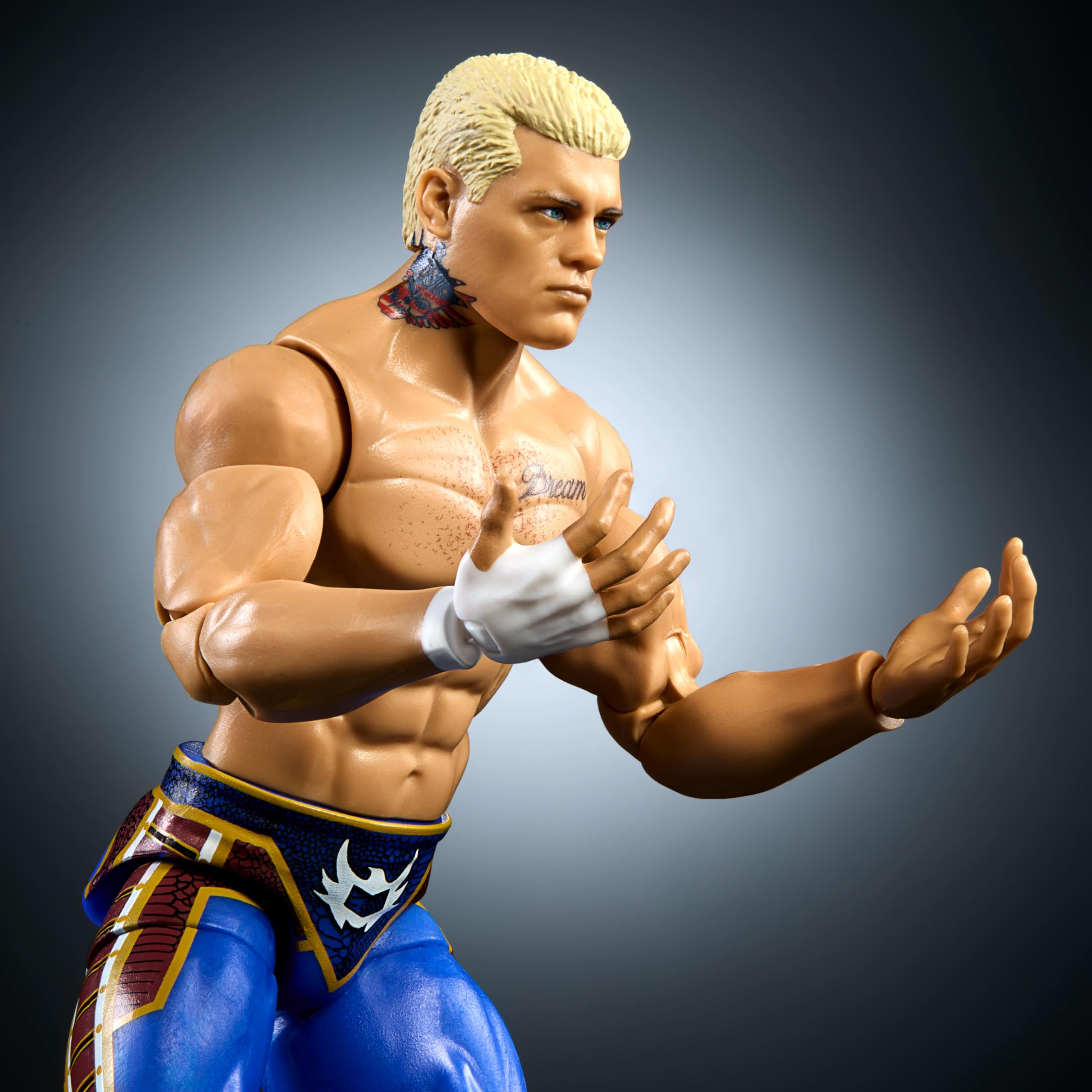 Foto 4 pulgar | Figura De Acción Mattel Wwe Top Picks Elite Cody Rhodes 15 Cm - Venta Internacional.