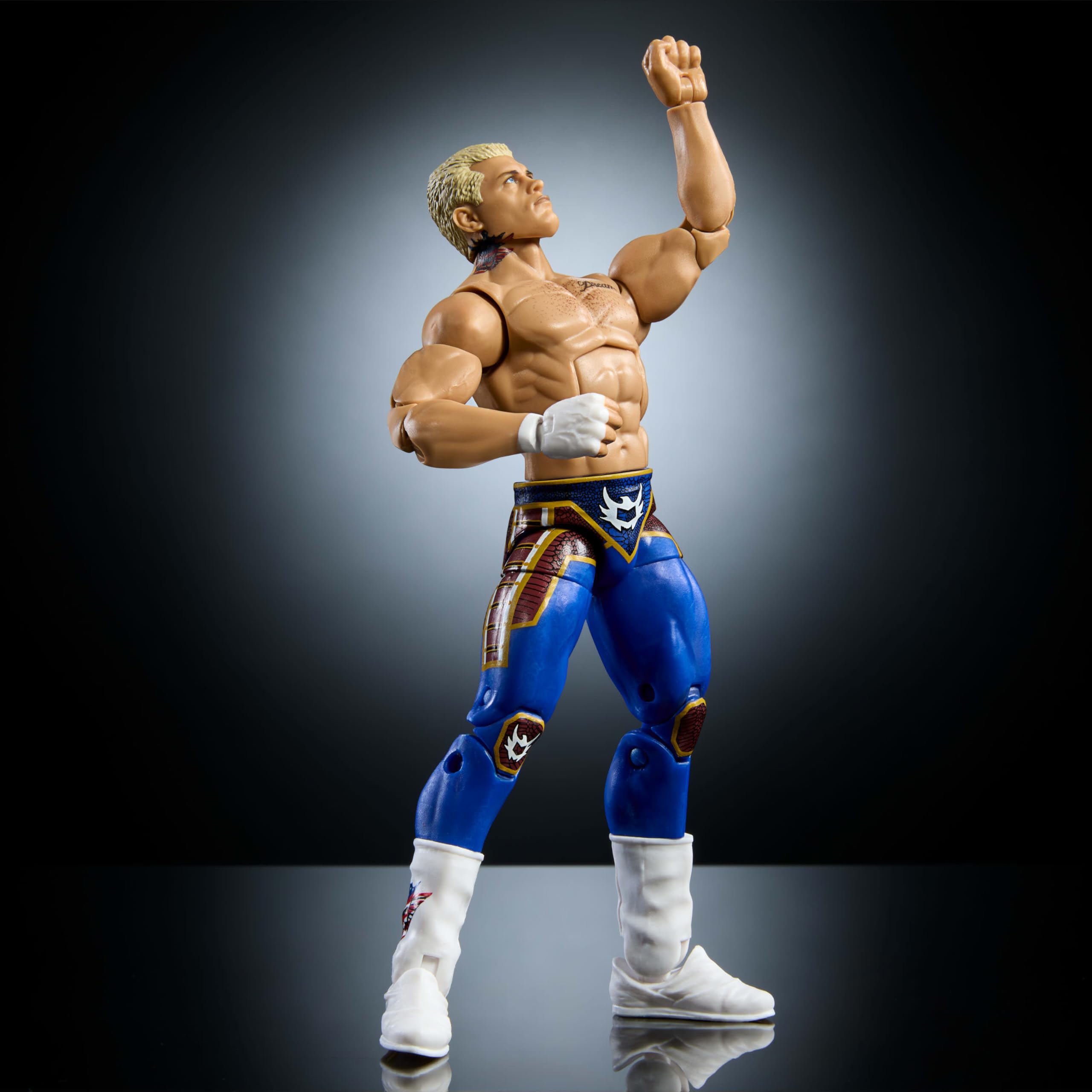 Foto 5 pulgar | Figura De Acción Mattel Wwe Top Picks Elite Cody Rhodes 15 Cm - Venta Internacional.