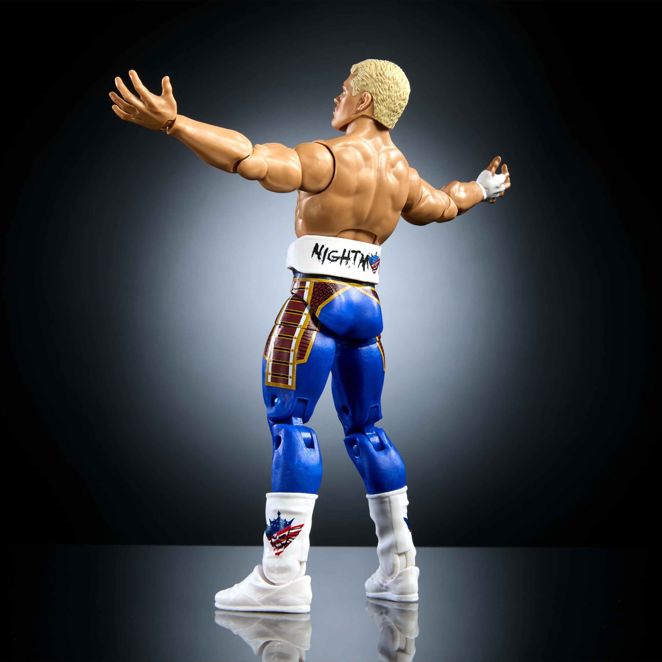 Foto 7 pulgar | Figura De Acción Mattel Wwe Top Picks Elite Cody Rhodes 15 Cm - Venta Internacional.