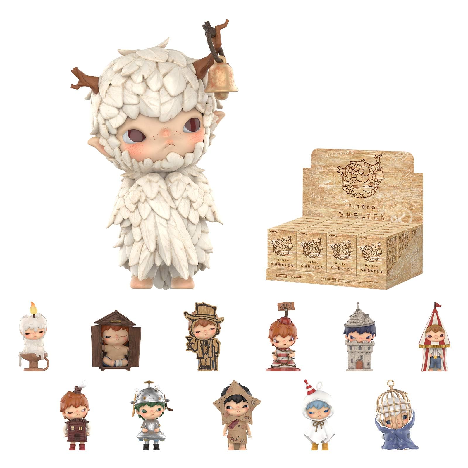 Foto 1 | Caja Para Persianas De La Serie Hirono Shelter De Figure Pop Mart, 12 Unidades - Venta Internacional.