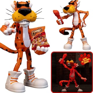 Foto 1 | Figura De Acción Jada Toys Cheetos Chester Cheetah De 6 Pulgadas Que Brilla En La Oscuridad - Venta Internacional.