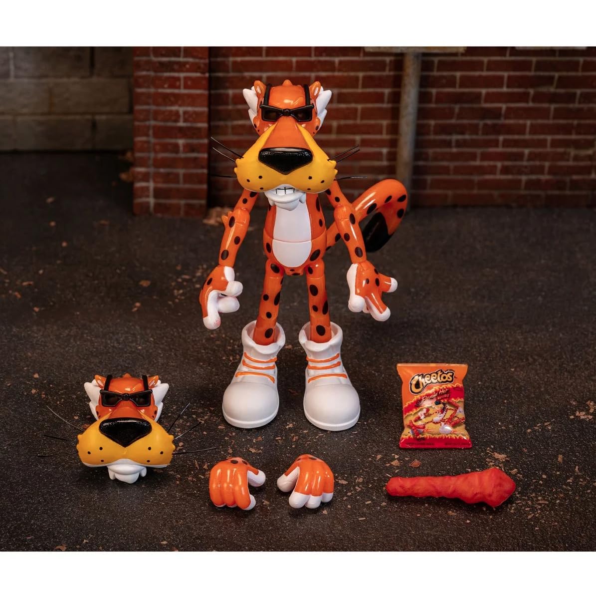 Foto 6 pulgar | Figura De Acción Jada Toys Cheetos Chester Cheetah De 6 Pulgadas Que Brilla En La Oscuridad - Venta Internacional.