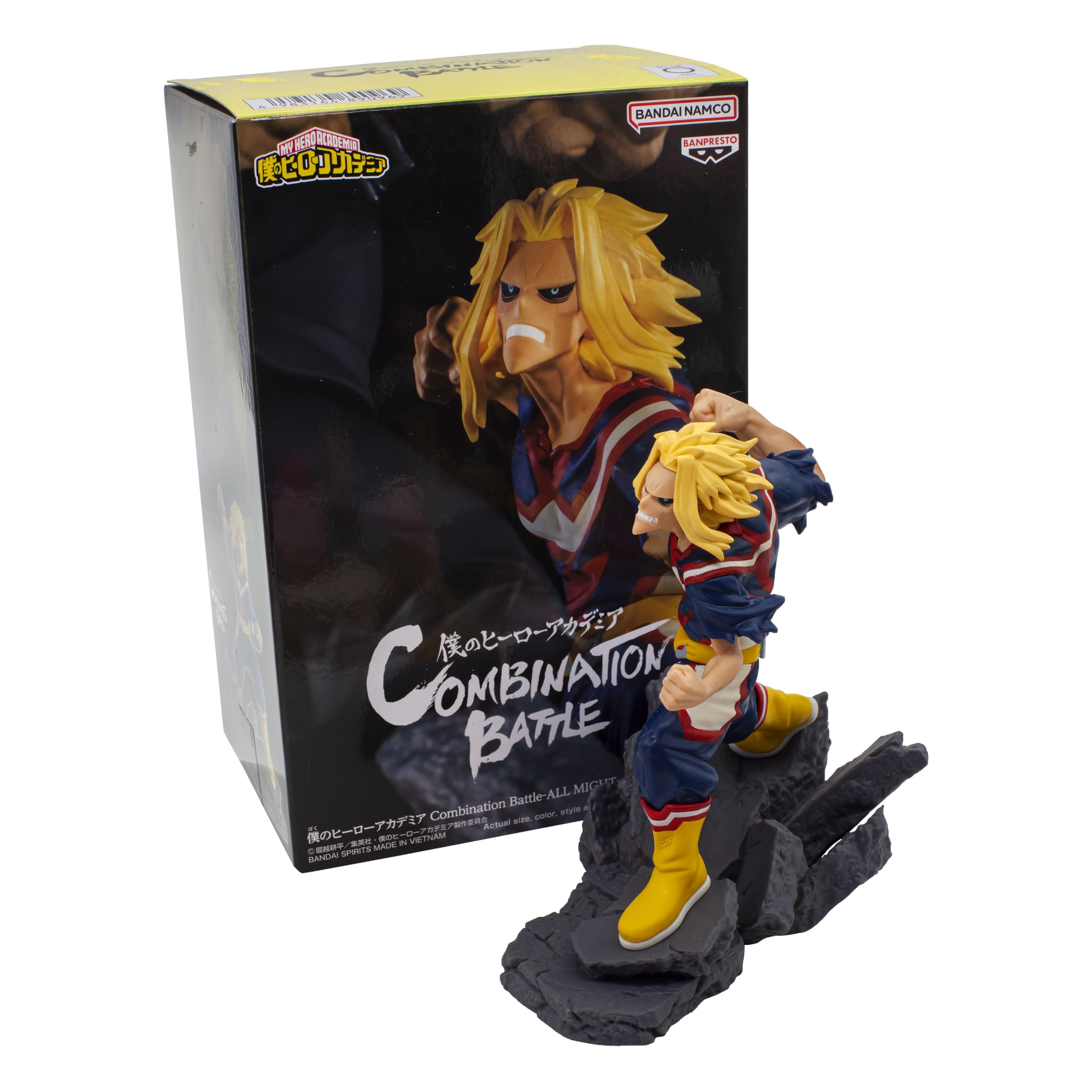 Foto 7 pulgar | Figura Banpresto My Hero Academia All Might Combination Battle - Venta Internacional.