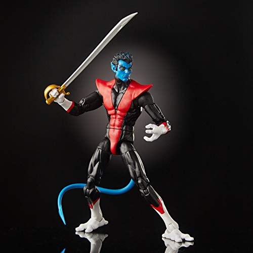 Foto 5 pulgar | Figura De Acción Marvel Classic Hasbro Legends Nightcrawler 6 - Venta Internacional.