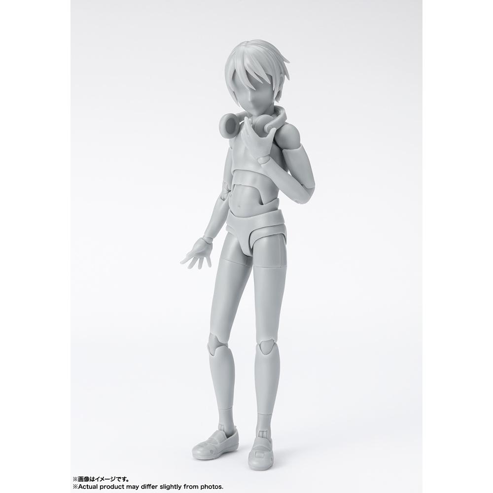 Foto 4 pulgar | Bandai Figura Articulada Tamashii Nations S.h.figuarts Body Kun Ed. Dx Set Gray Color School Life Ve