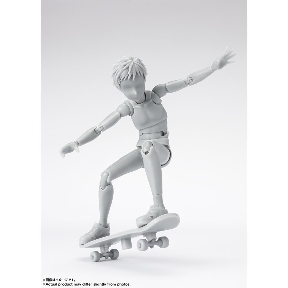 Foto 5 pulgar | Bandai Figura Articulada Tamashii Nations S.h.figuarts Body Kun Ed. Dx Set Gray Color School Life Ve