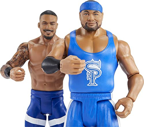 Foto 4 pulgar | Figuras de Acción WWE Angelo Dawkins & Montez Ford 15 cm - Venta Internacional